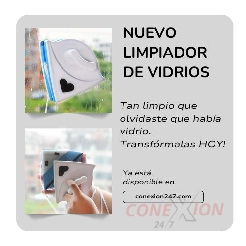 ClearVision™   LIMPIADOR VIDRIOS MAGNETICO TRIANGULAR